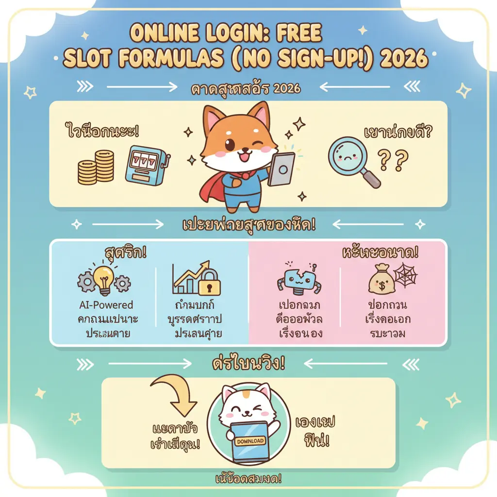 ดาวน์โหลด สูตรสล็อตฟรี ไม่ต้องสมัคร - การเข้าสู่ระบบออนไลน์