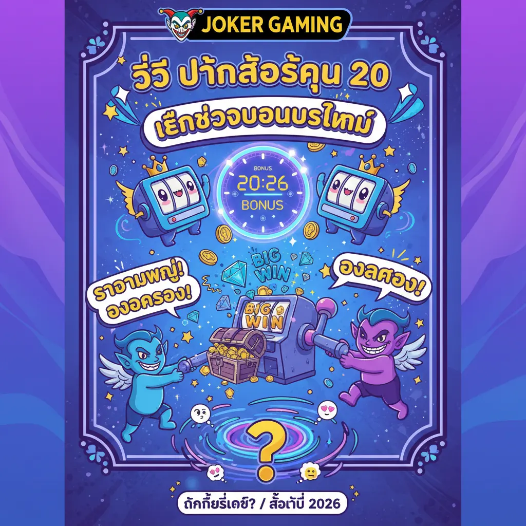 วิธี ปั่นสล็อตทุน 20 - Joker Gaming