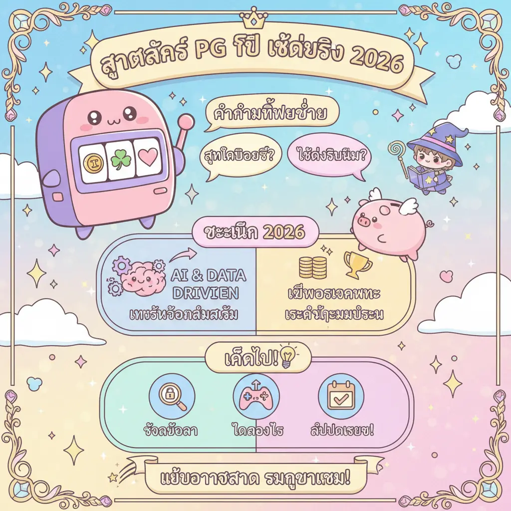 สูตรสล็อต pg ฟรี ใช้ได้ จริง 2026 - สล็อต pg