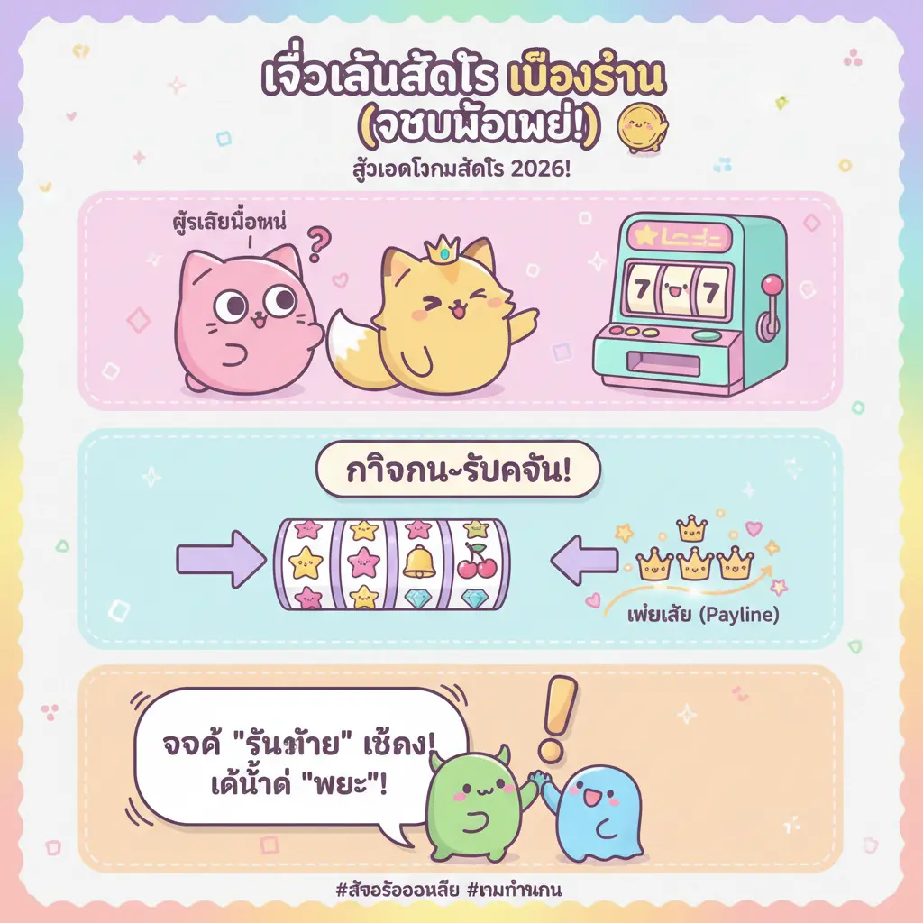 วิธีเล่นสลอต - สล็อต