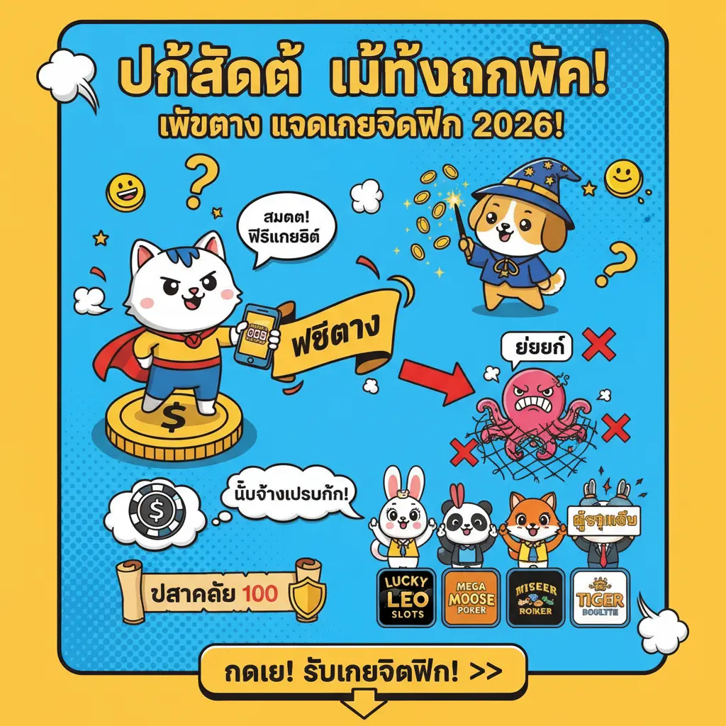 สมัครรับเครดิตฟรี - การพนันออนไลน์