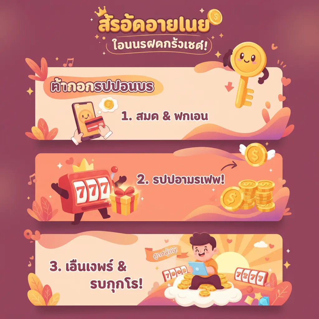 ฝากครั้งแรก - สล็อตออนไลน์