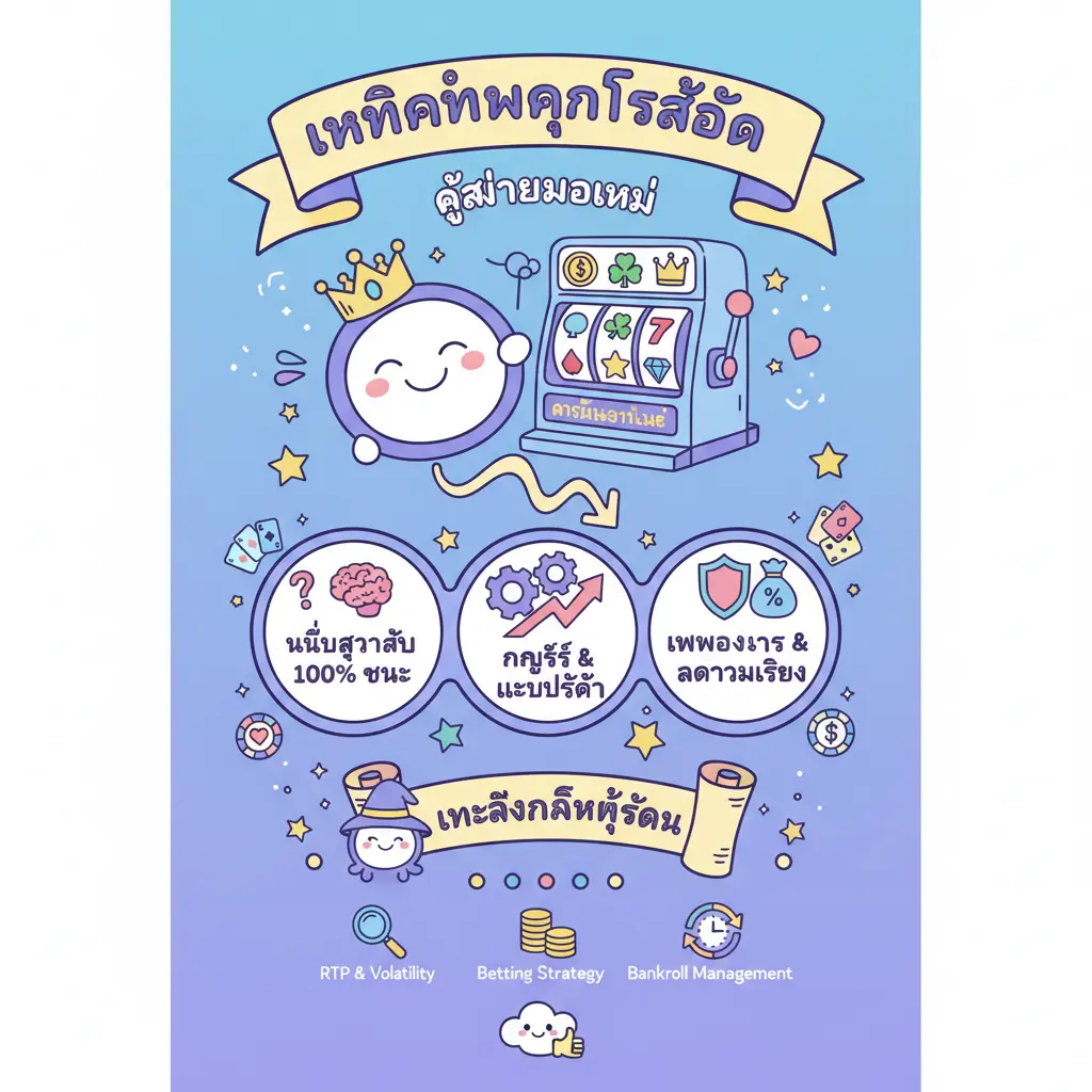 วิธีเล่นสลอต - คาสิโนออนไลน์