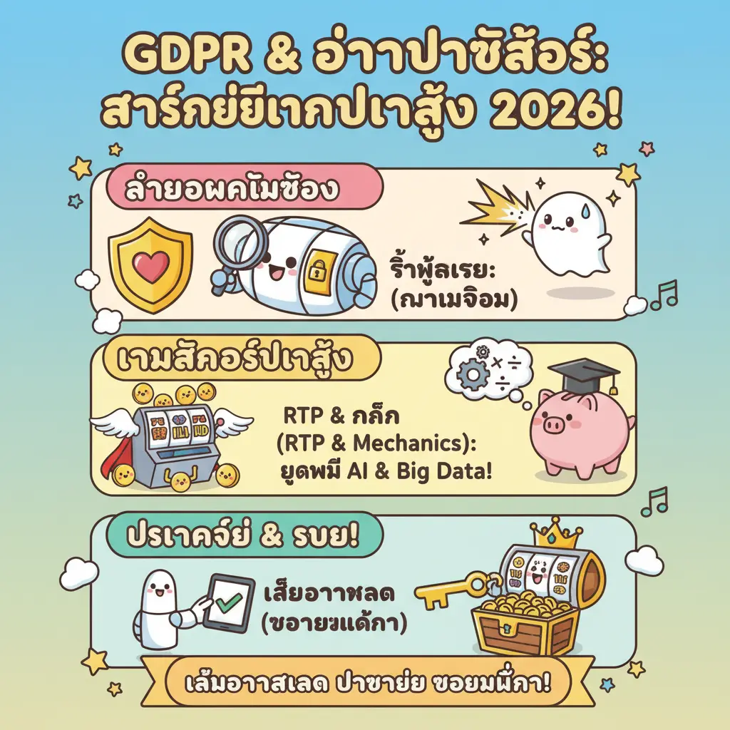 อัตราจ่ายสลอต - GDPR