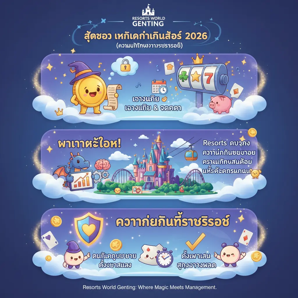 วิธีเล่นสลอตเกนติ้ง - Resorts World Genting