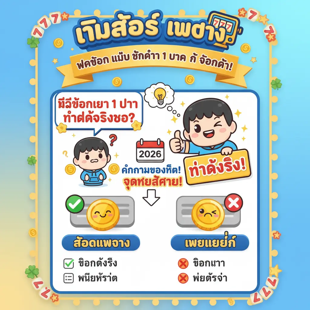 เว็บตรง สล็อต ฝากถอน ไม่มี ขั้นต่ำ 1 บาท ก็ ถอนได้ - เกมสล็อต
