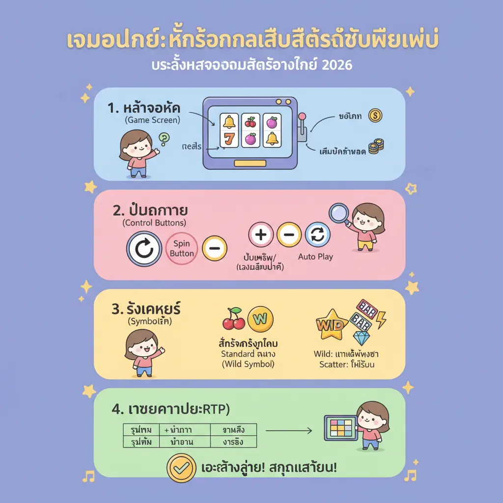 ขั้น ตอน การเล่นสล็อต - เกมออนไลน์